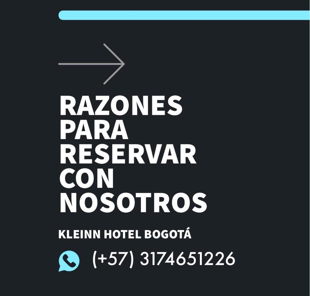 Kleinn Hotel Bogotá Exteriér fotografie